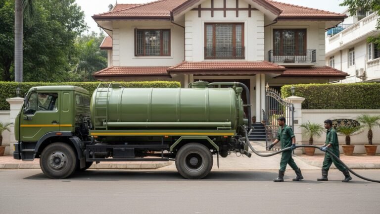 Residential Cleaning - Sri Sai Ganesh Septic Tank Cleaners, Bangalore