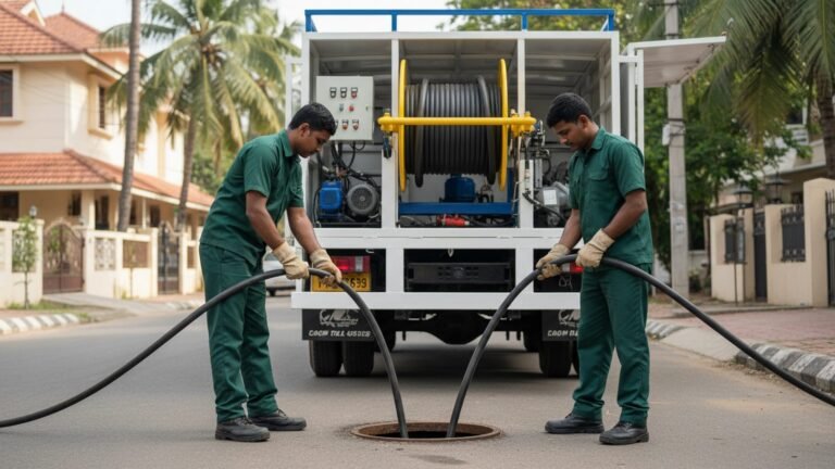 Sewer Line Cleaning - Sri Sai Ganesh Septic Tank Cleaners, Bangalore