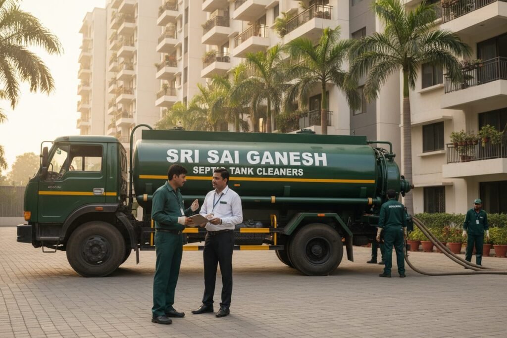 Apartment Cleaning - Sri Sai Ganesh Septic Tank Cleaners, Bangalore