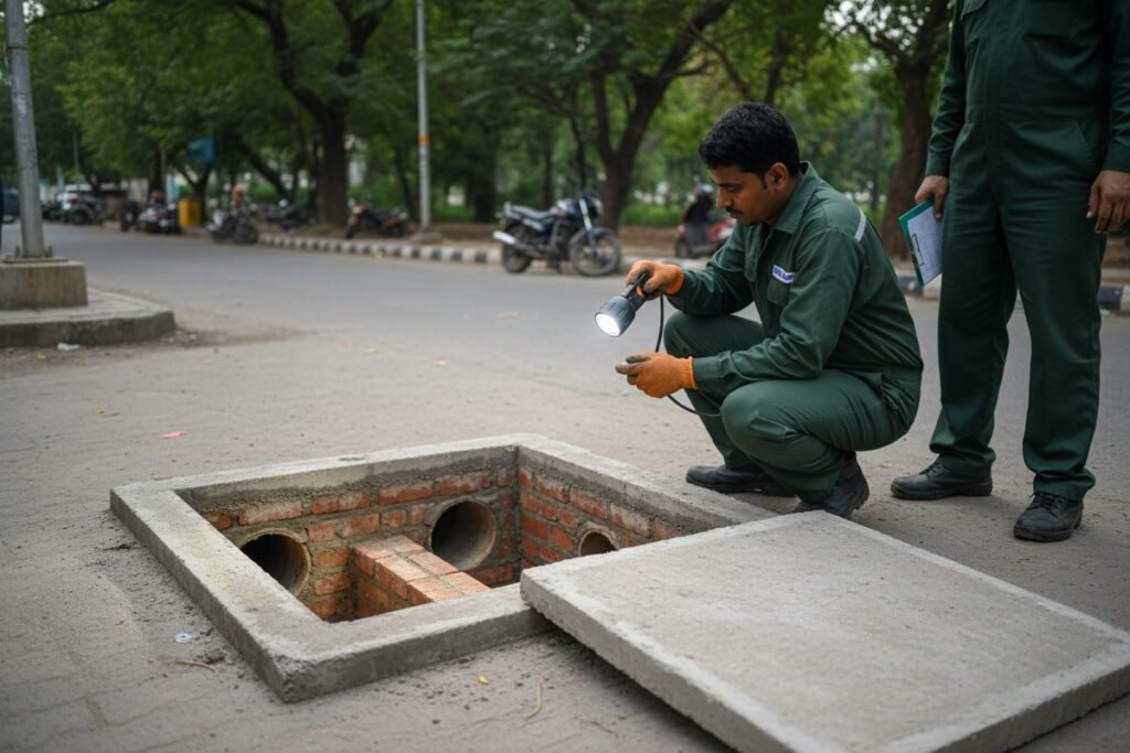 Chamber Cleaning - Sri Sai Ganesh Septic Tank Cleaners, Bangalore
