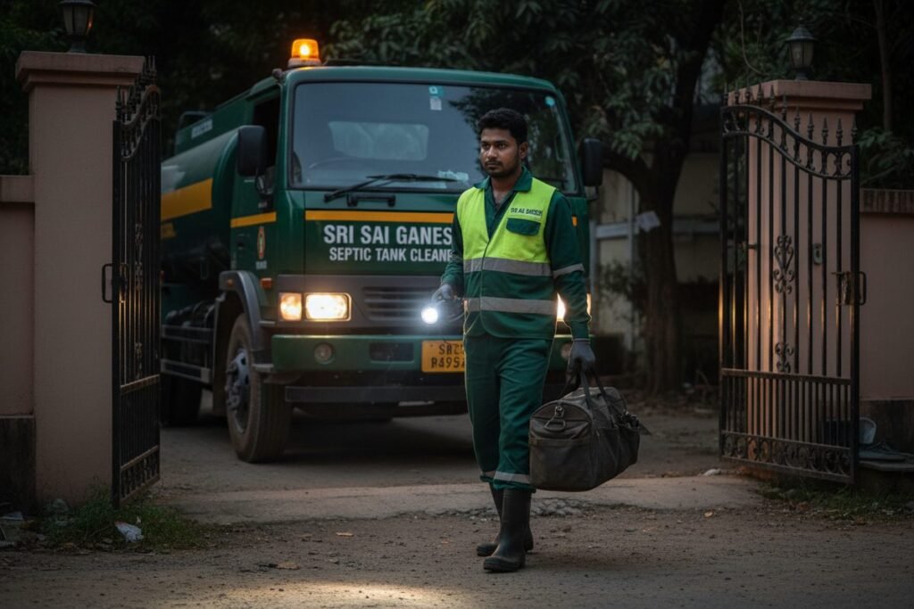 Emergency Cleaning - Sri Sai Ganesh Septic Tank Cleaners, Bangalore