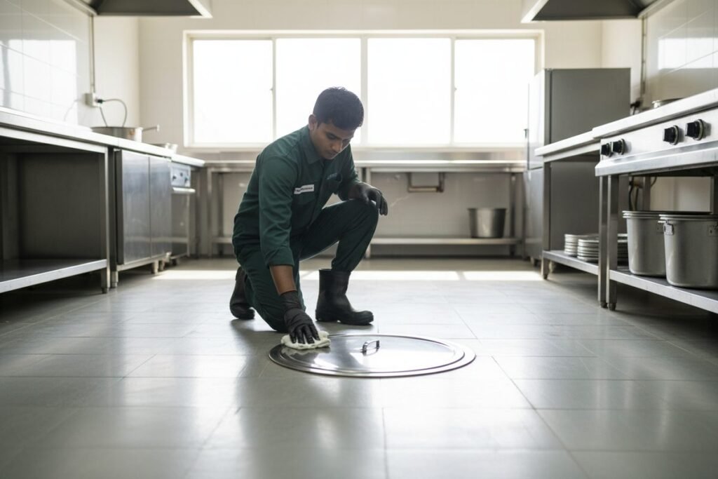 Grease Trap Cleaning - Sri Sai Ganesh Septic Tank Cleaners, Bangalore