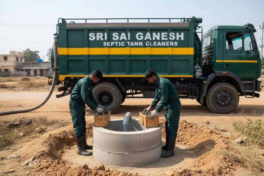 Septic System Installation - Sri Sai Ganesh Septic Tank Cleaners, Bangalore